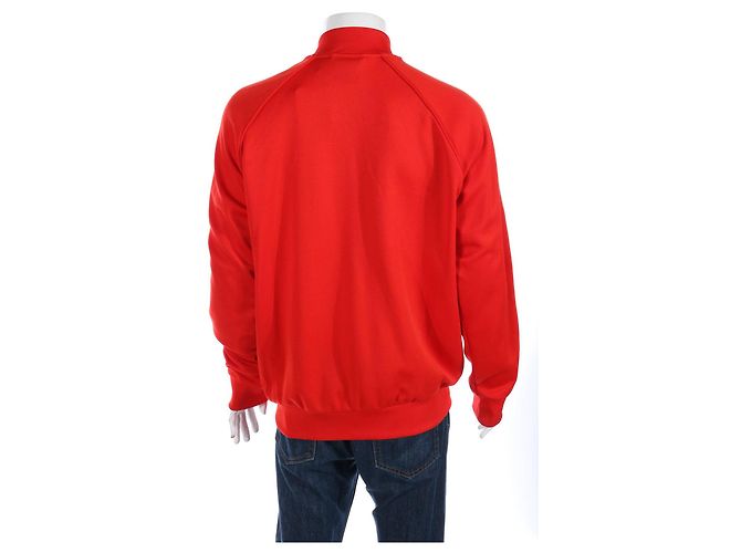 Giacca Adidas Rossa e Bianca Bianco Rosso - vista 2