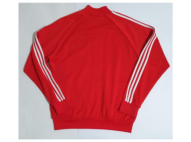 Giacca Adidas Rossa e Bianca Bianco Rosso - vista 5