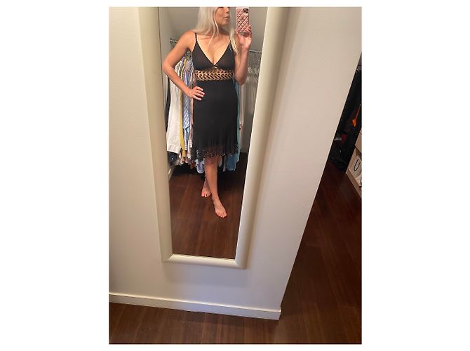 Chanel Kleid schwarz Viscose - Ansicht 9