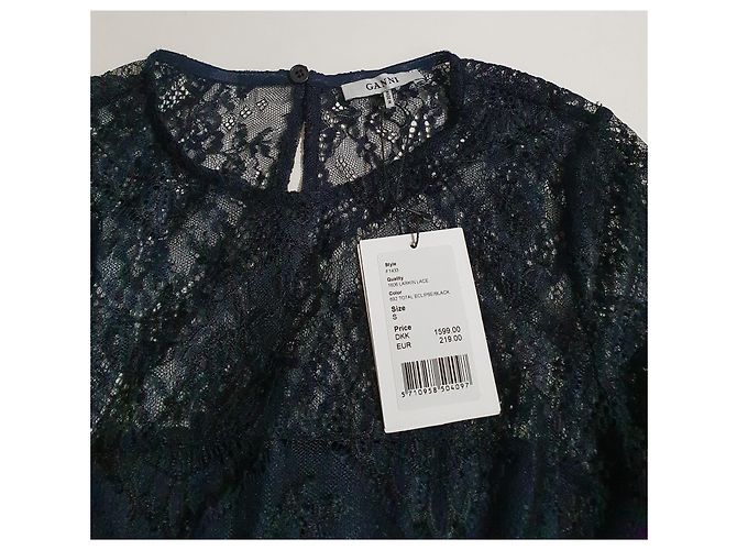 Ganni Larkin Spitzenkleid schwarz - Ansicht 5