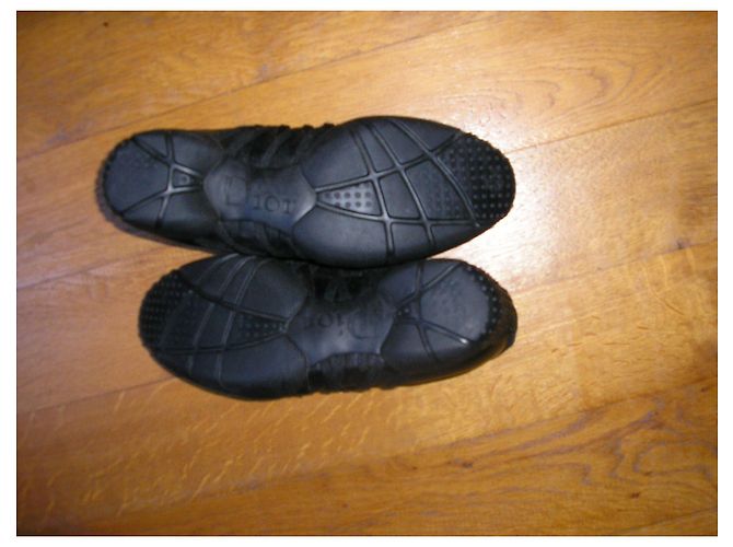 Dior Sneakers in pelle nera, Pointure 36. Nero - vista 3