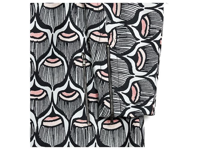 Giambattista Valli NEGRO BLANCO ROSA FR38 - vista 5