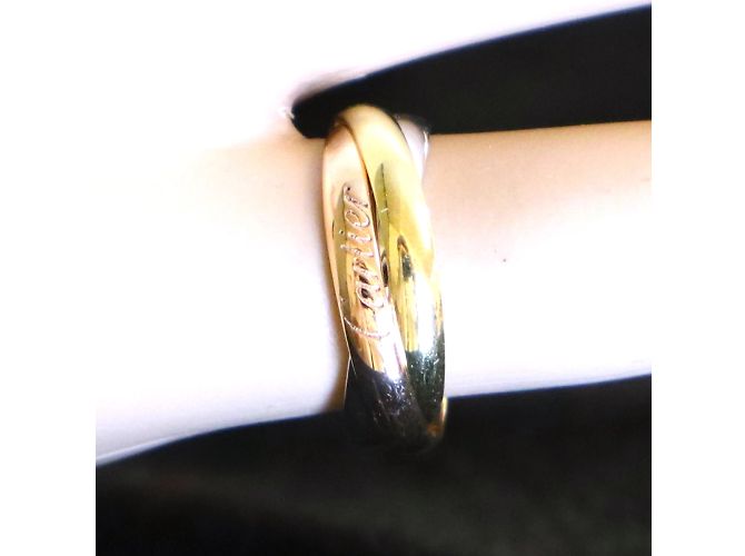 Love Cartier Tricolor 18k Trinity Ringgröße 49 - vista 2