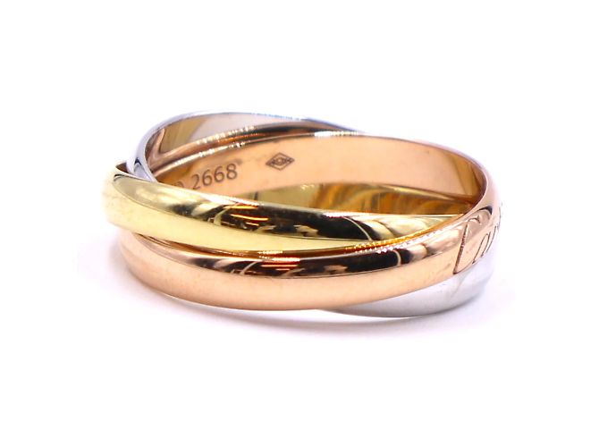 Love Cartier Tricolor 18k Trinity Ringgröße 49 - vista 5