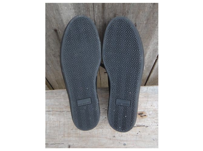 Creepers No Name neri in pelle di cervo taglia 39 Nero - vista 8