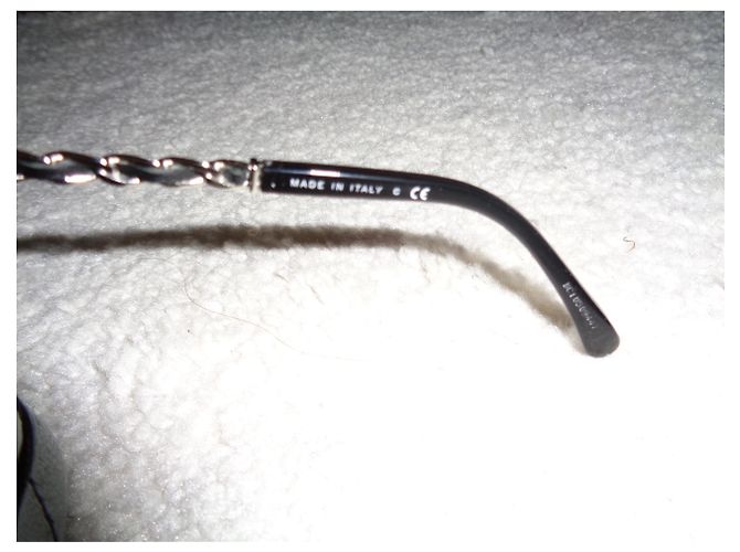 Chanel Optical Frames Black Leather Metal - view 4