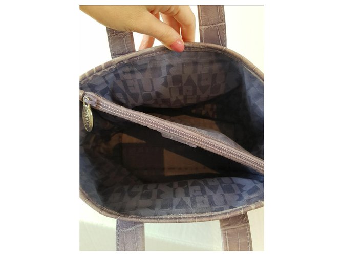 Furla borsa rafia e pelle Beige - vista 3
