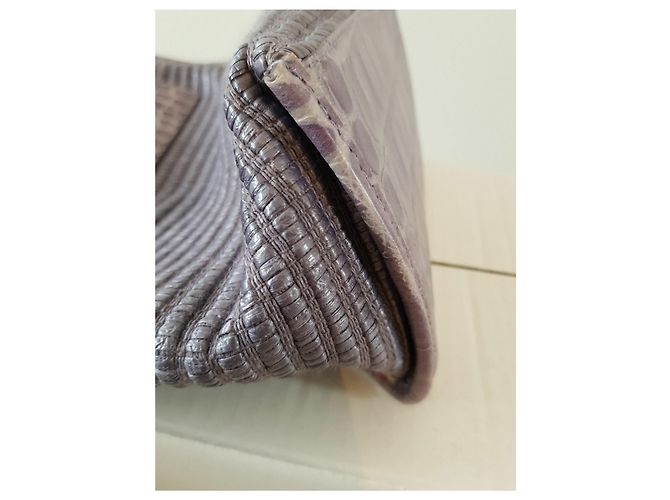 Furla borsa rafia e pelle Beige - vista 6