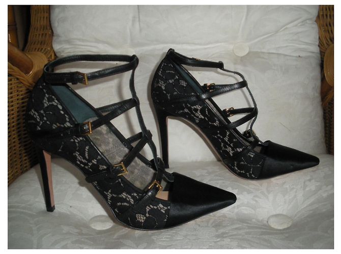 Tory Burch Black Pumps Heels - view 2