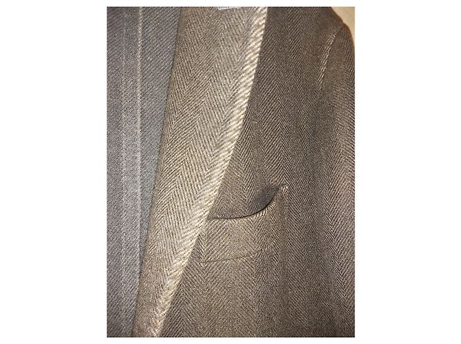 BOGLIOLI / CASHMERE COAT Cinza - vista 12