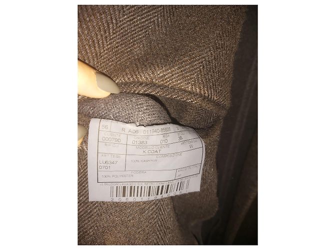 BOGLIOLI / CASHMERE COAT Cinza - vista 5