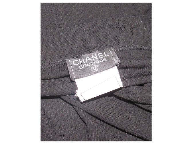 Falda asimétrica negra Chanel Negro - vista 4