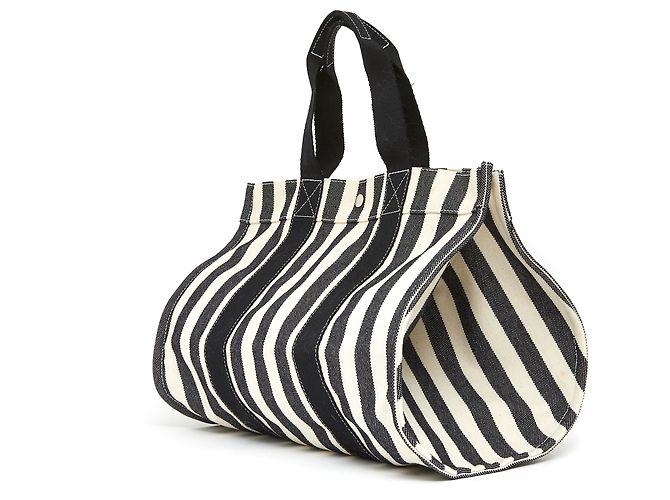 Cannes Hermès CANNE GM NERE BIANCHE NUOVE Nero Crudo - vista 4