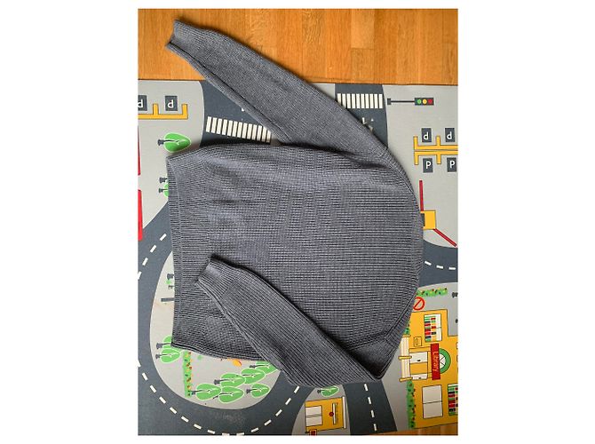 3.1 Phillip Lim Grauer Wollpullover Unisex - Ansicht 4