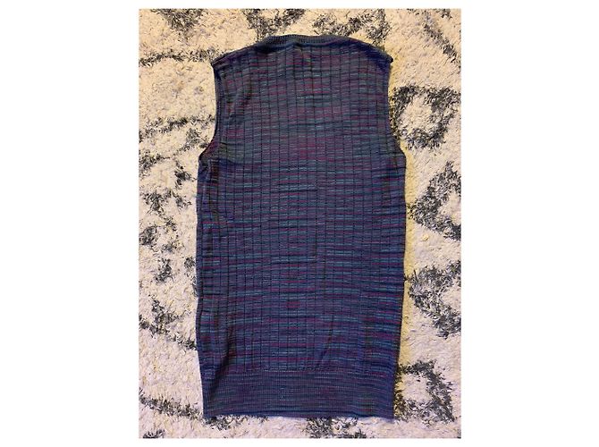 Chaleco M Missoni de lana azul - vista 2