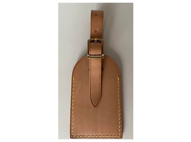 Louis Vuitton Kofferanhänger Hellbraun Pelz - Ansicht 2