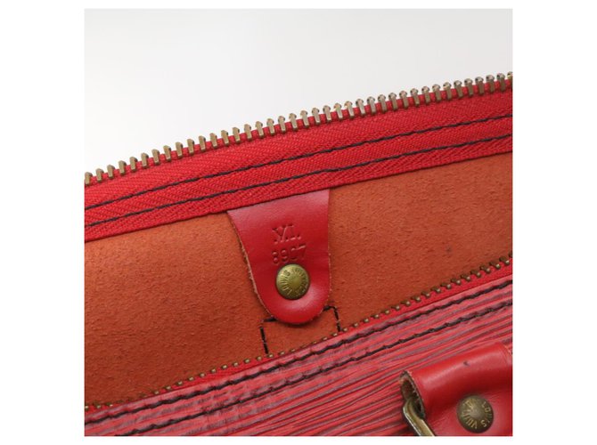 Louis Vuitton Keepall 50 Rosso - vista 6