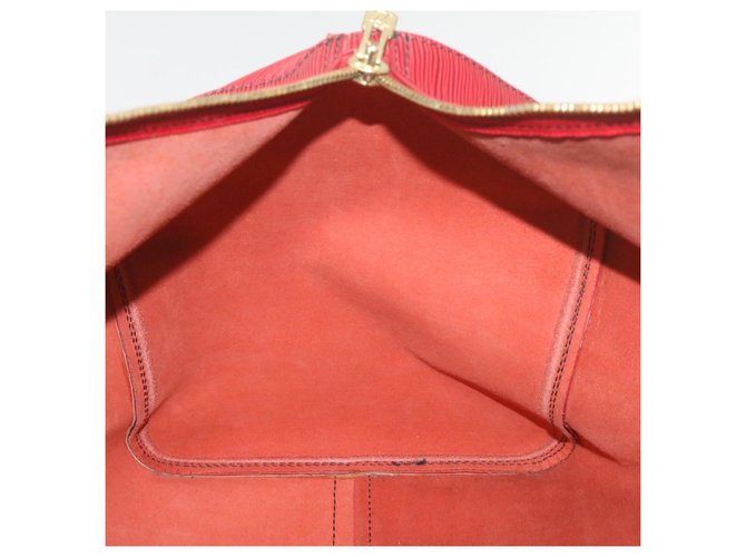 Louis Vuitton Keepall 50 Rosso - vista 7