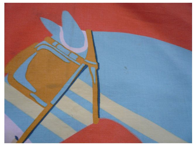 Hermès HERMES Vintage Baumwolle Pareo Mehrfarben - Ansicht 4