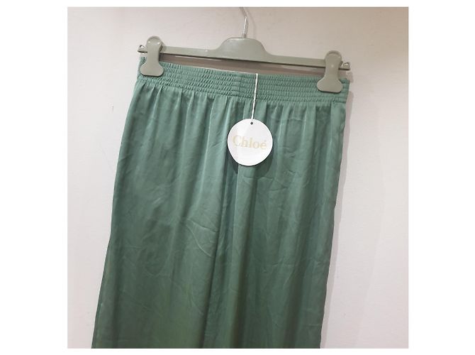Calça nova verde chloé - vista 7