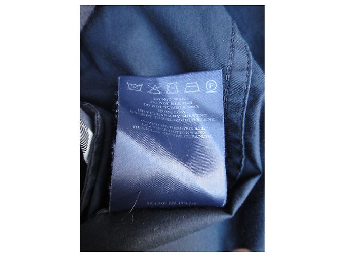 Gabardina Burberry negra de algodón Negro - vista 6