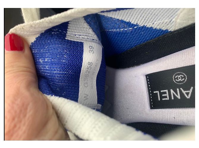 Chanel Scarpe da ginnastica Blu - vista 3