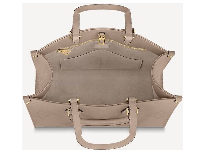 Louis Vuitton LV Onthego MM Dune empreinte Beige - Ansicht 4
