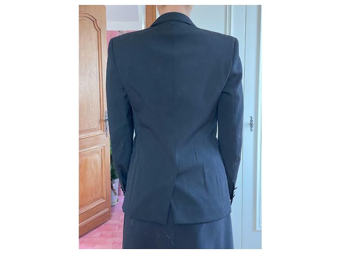 Gucci Black Wool Jacket 40 IT - view 3