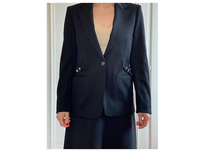 Gucci Black Wool Jacket 40 IT - view 4