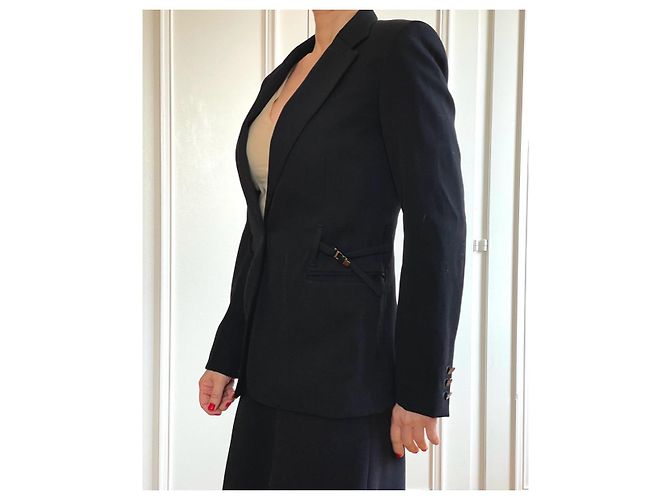 Gucci Black Wool Jacket 40 IT - view 5