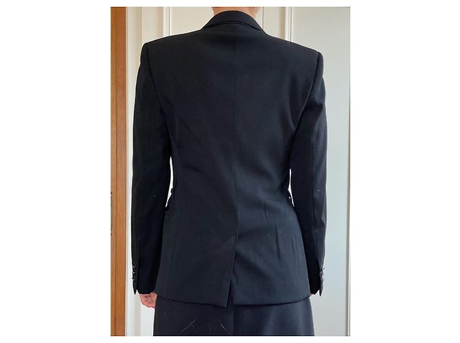 Gucci Black Wool Jacket 40 IT - view 6