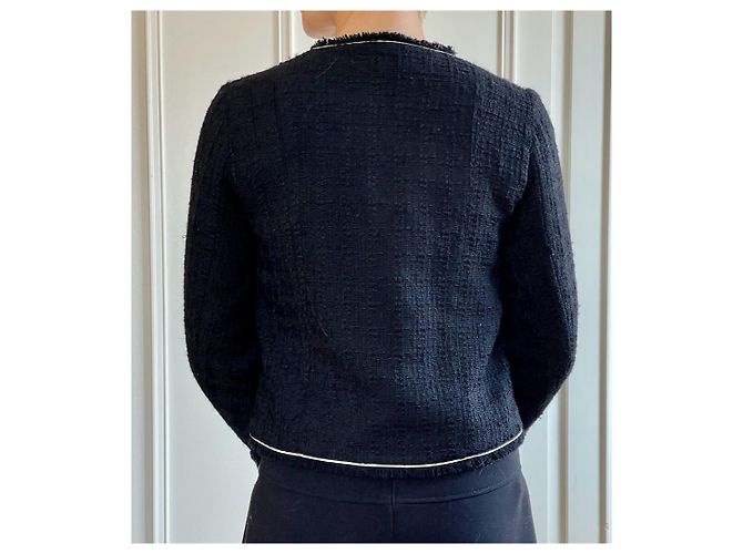 Bally Door Wolljacke Schwarz - Ansicht 3