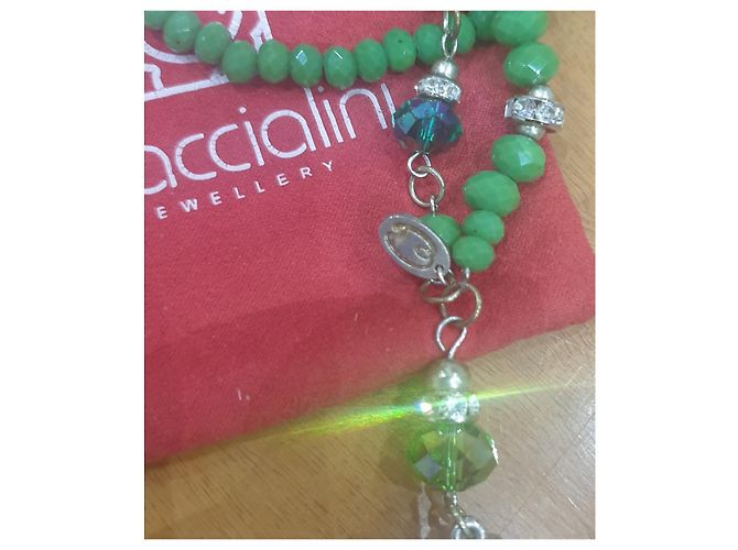 Collar de cristal Braccialini con rana - vista 4
