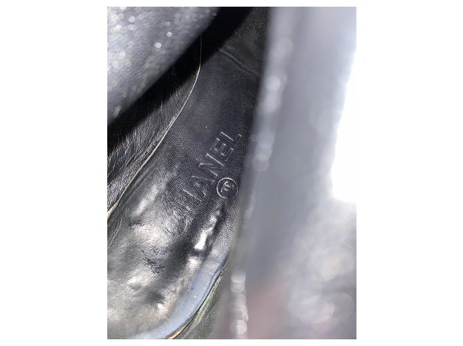 Cambon Chanel Stiefel Schwarz - Ansicht 11
