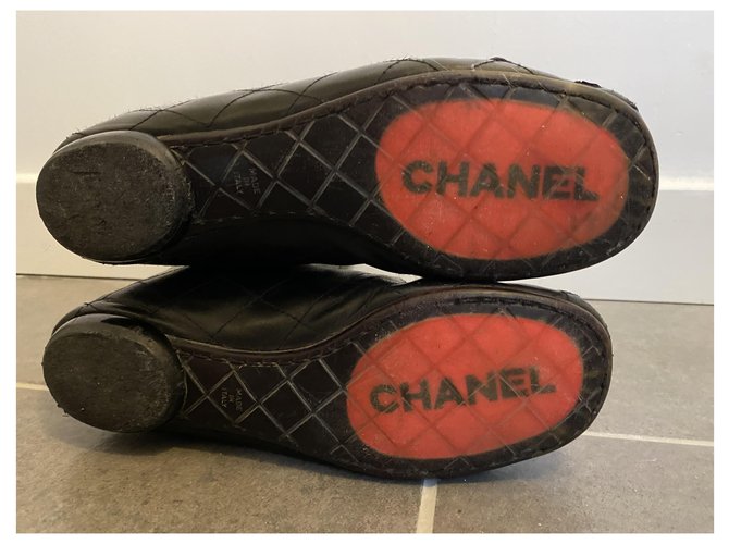 Cambon Chanel Stiefel Schwarz - Ansicht 9