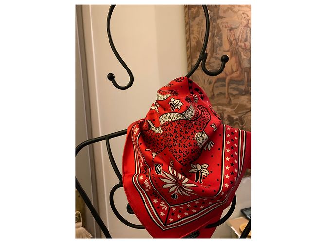 Hermès Leopards Red - view 2