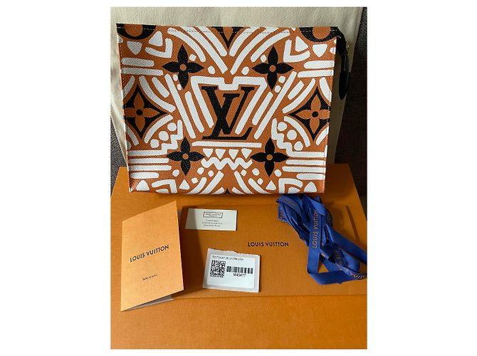 Louis Vuitton Pochette 26 Crafty Sammlung Beige - Ansicht 3