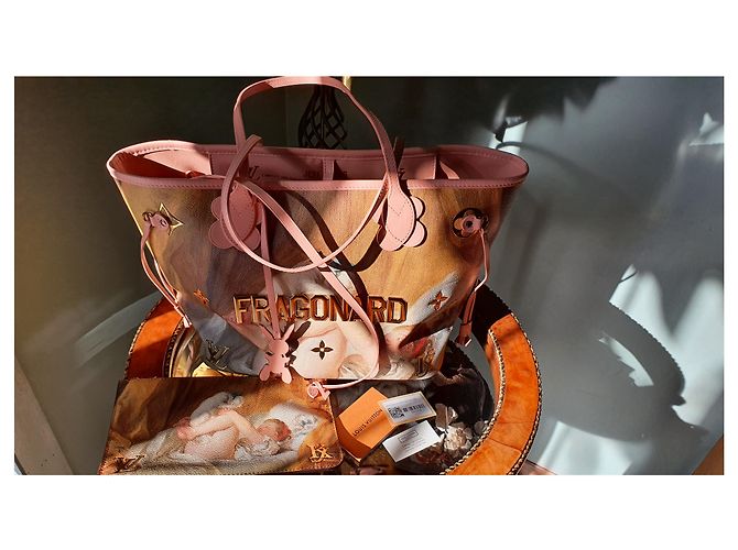 Louis Vuitton Neverfull Collector Fragonard Multicor - vista 11