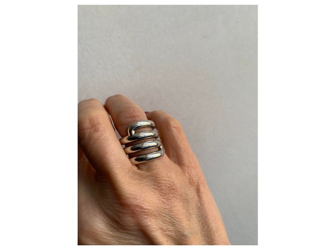 Hermès Espiral Plata - vista 4