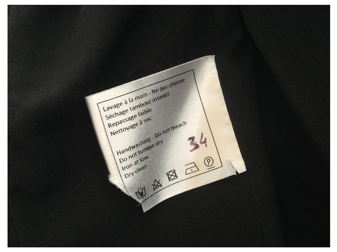 Chaqueta Chanel de algodón negro - vista 5