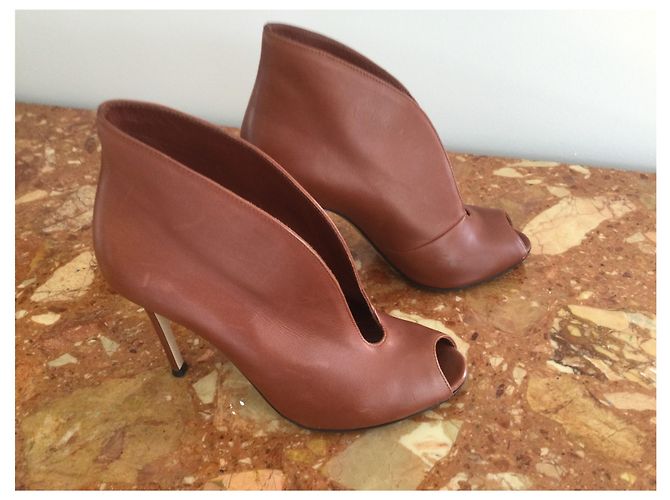 Prenda de punto de cuero Gianvito Rossi - vista 4