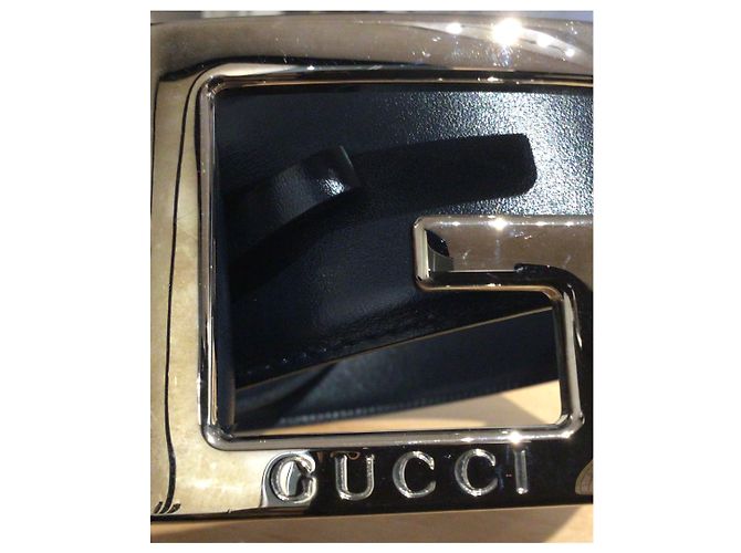 Marmont Gucci Cinturón capital G; plata - vista 3