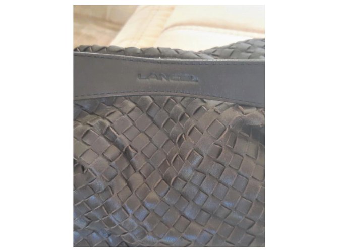 Lancel borsa in pelle marrone Marrone scuro - vista 2