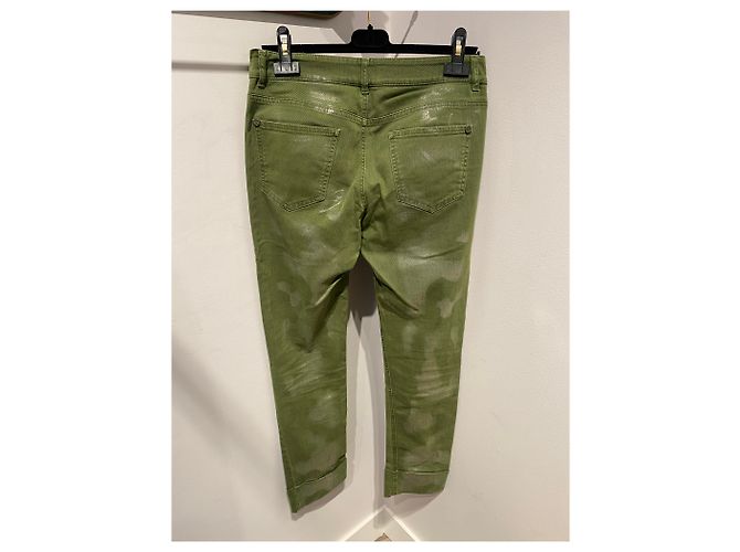 Chanel Jeans Golden Grün - Ansicht 2
