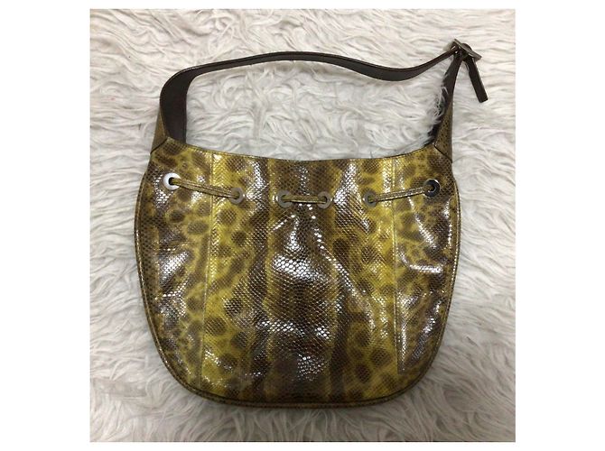Gucci Saco de pele de cobra - vista 3