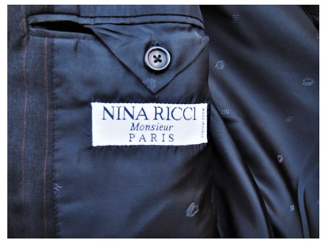 Jacke Nina Ricci Man t 48 Anthrazitgrau - Ansicht 5