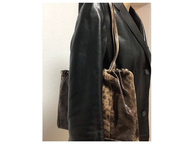Gucci Bolsa de pele de cobra - vista 2