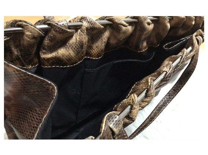 Gucci Bolsa de pele de cobra - vista 5