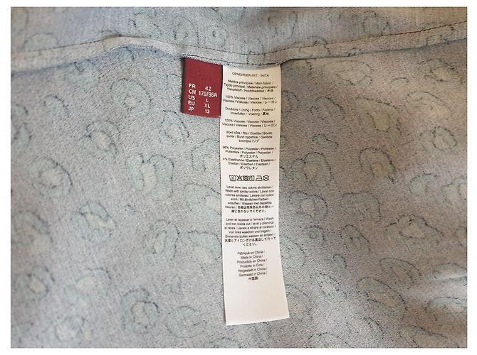 Kleid - Comptoir Des Cotonniers. Marineblau - Ansicht 11