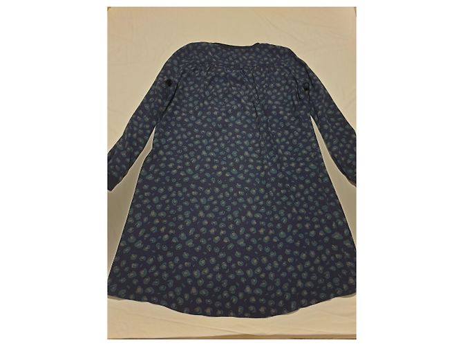 Kleid - Comptoir Des Cotonniers. Marineblau - Ansicht 6